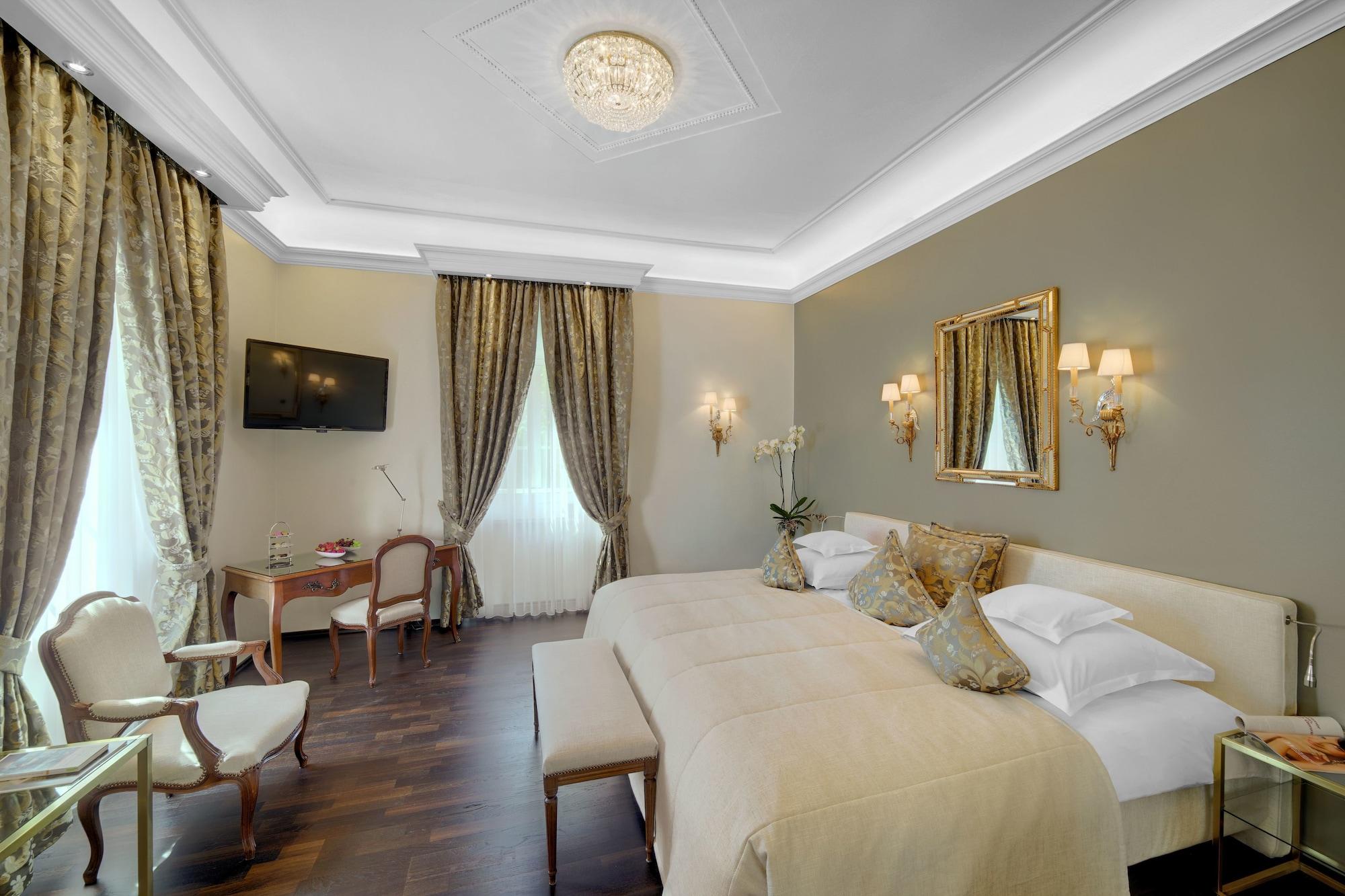 Hotel Europaeischer Hof Heidelberg, Bestes Hotel Deutschlands In Historischer Architektur Exterior photo A room at the hotel