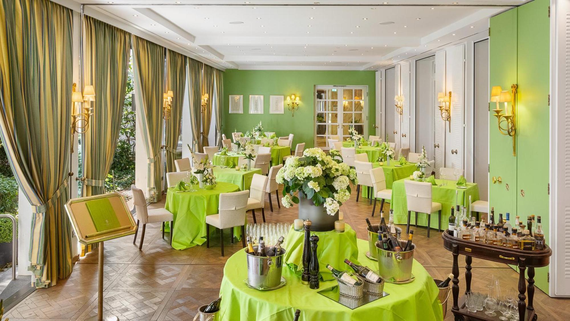 Hotel Europaeischer Hof Heidelberg, Bestes Hotel Deutschlands In Historischer Architektur Exterior photo The Green Room