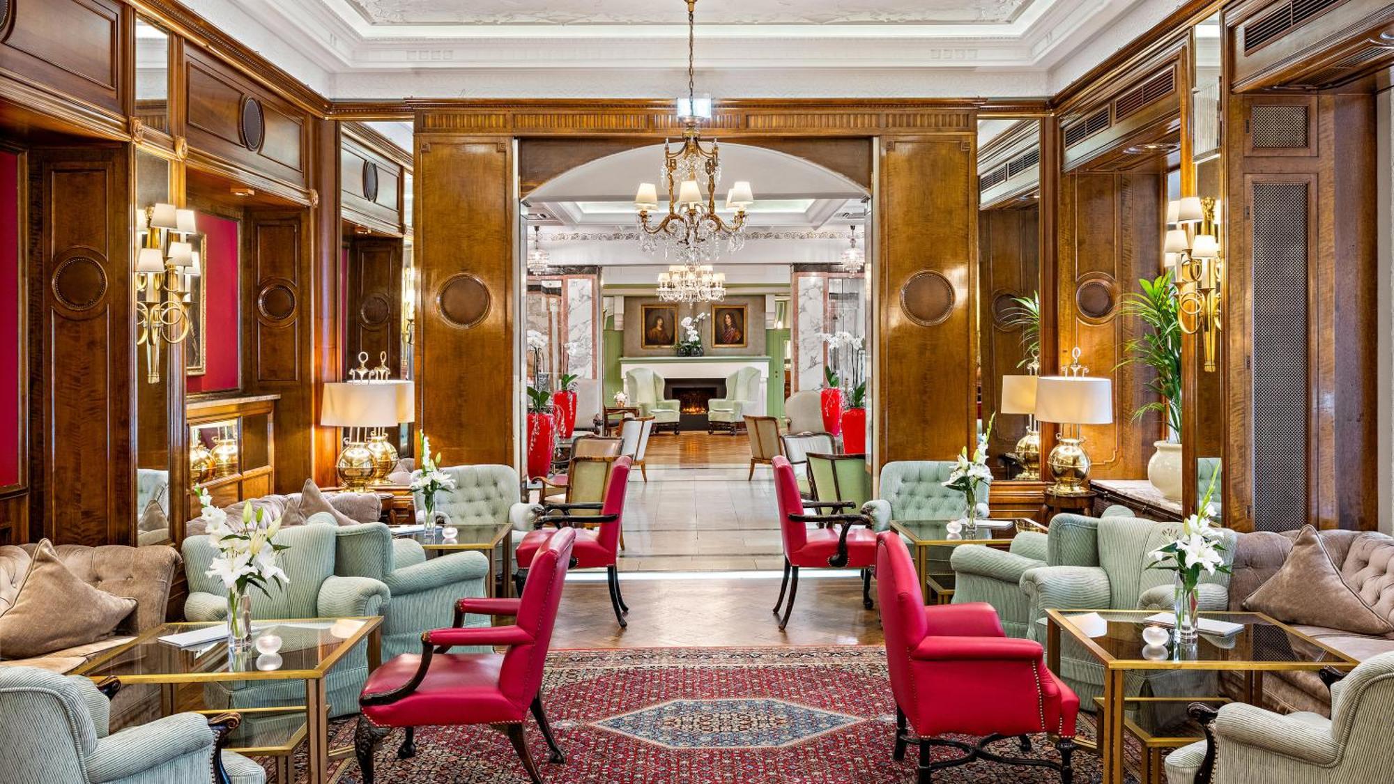 Hotel Europaeischer Hof Heidelberg, Bestes Hotel Deutschlands In Historischer Architektur Exterior photo The lobby