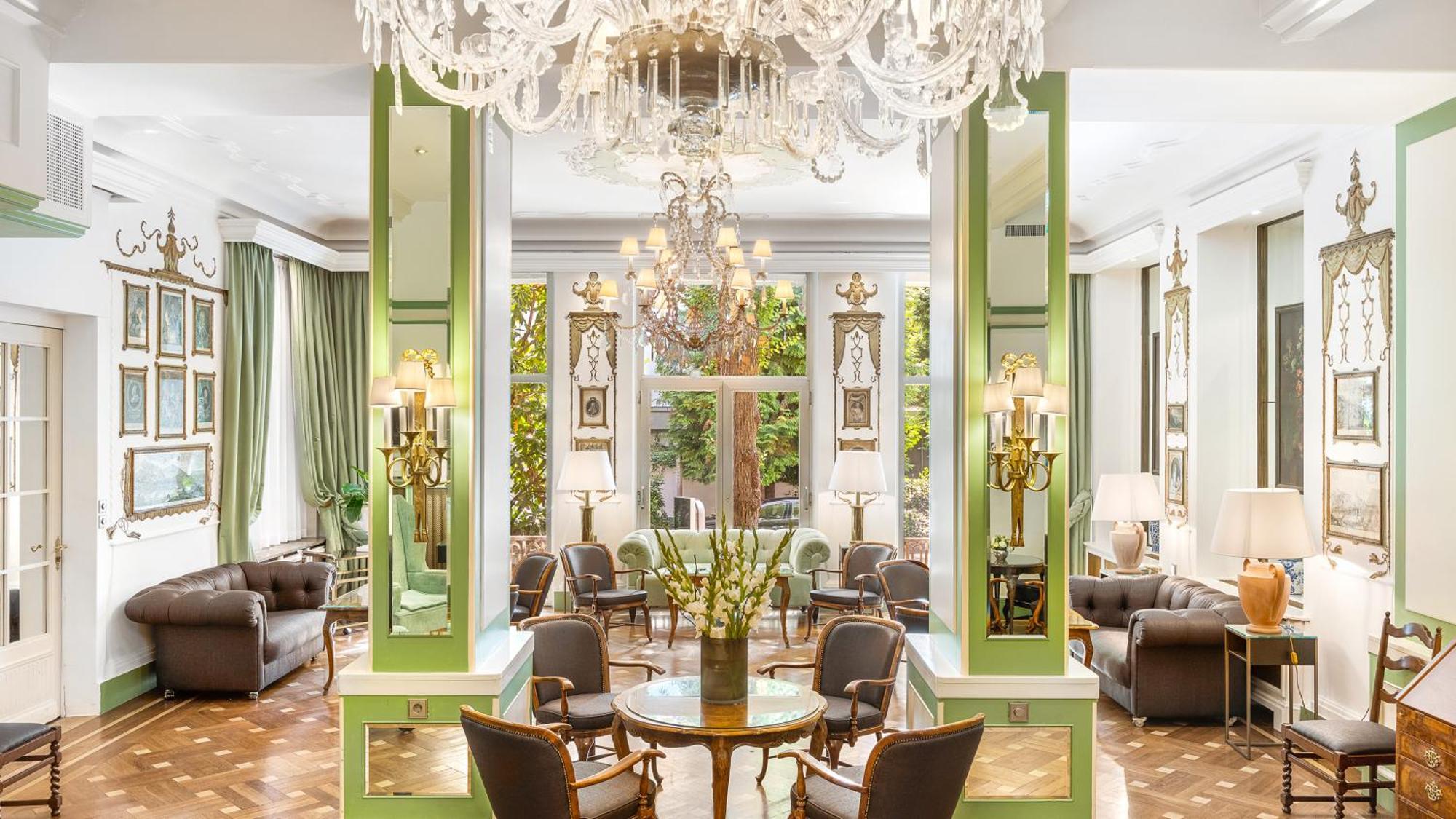 Hotel Europaeischer Hof Heidelberg, Bestes Hotel Deutschlands In Historischer Architektur Exterior photo The lobby