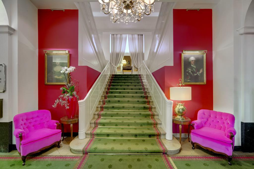 Hotel Europaeischer Hof Heidelberg, Bestes Hotel Deutschlands In Historischer Architektur Exterior photo The staircase